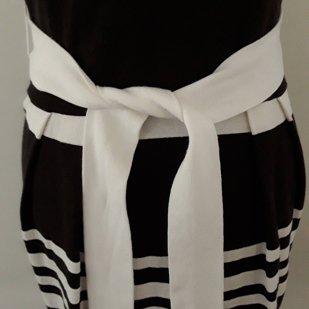 Banana Republic Scoop Neck Striped Sheath Dress - Picture 7 of 13